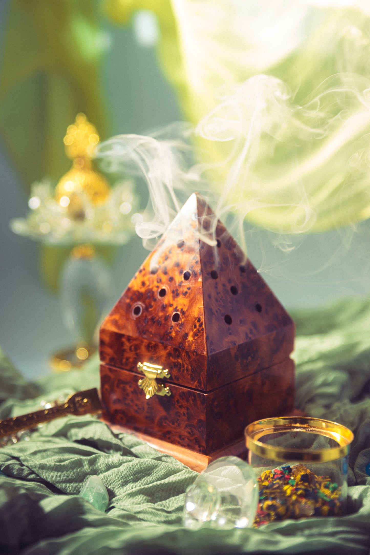 Encensoir Layali en bois de Thuya