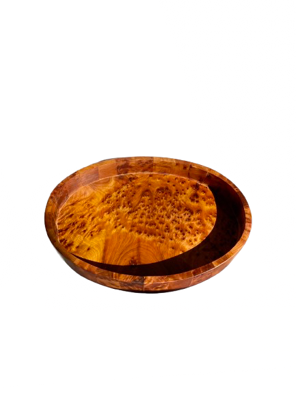 Plateau en bois de Thuya