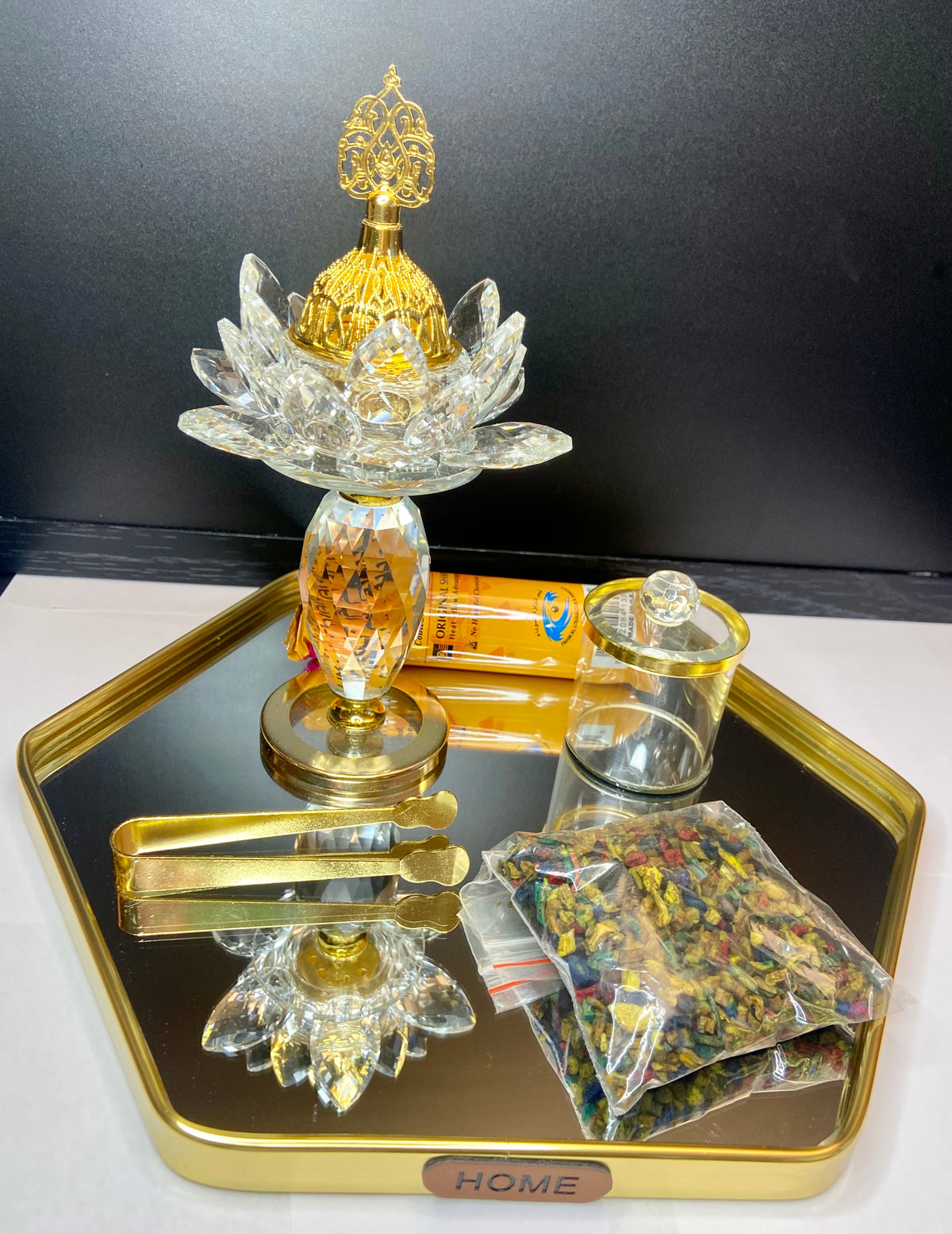 Coffret Encensoir Crystal - El Nour
